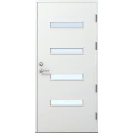 Ulko-ovi Kaskipuu FE3 Thermo Valkoinen 10 x 21 10 x 21 Oikea