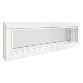 Ikkuna Kaski MSEA Valkoinen 12 x 4 alasaranointi