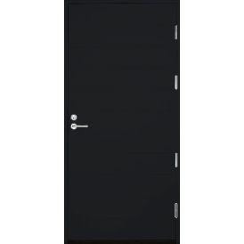 Ulko-ovi Kaski UO7 Thermo musta 10 x 21
