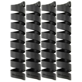 Kaapelinsuoja Bluelounge Cablecoil musta 4 kpl