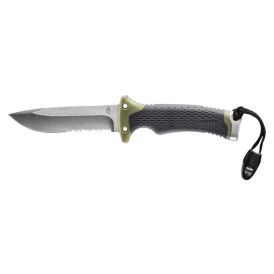 Retkeilyveitsi Gerber Ultimate Survival vihreä/musta 25,4 cm