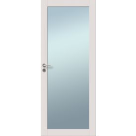 Massiivikehysovi Solid Elements 1R kirkas lasi valkoinen