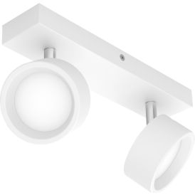 Spottivalaisin Philips Bracia Valkoinen 2-os