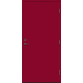 Ulko-ovi Solid Elements Sille ED62 T-1 punainen