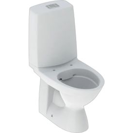 WC-istuin IDO Glow 61 P-lukolla valkoinen