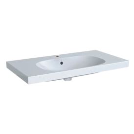 Pesuallas Geberit Acanto valkoinen 90 x 48,2 x 16,8 cm