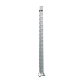 Aitatolppa Recal Furen kulmatolppa harmaa 7 x 7 x 1225 mm