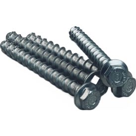 Asennusruuvi Recal betoniin 7 x 75 mm 4kpl