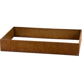 Lavakaulus Recal Corten teräs 120 x 75 x 19 cm