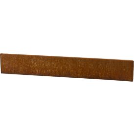 Nurmikon reunus Recal Corten teräs 110 x 19 cm