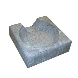 Vesikourun Kuppi Lakka Harmaa 100 x 300 x300 mm