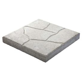 Kuviolaatta Lakka 405 Harmaa 400 x 400 x 50 mm