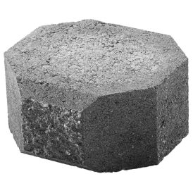 Lohkopäätykivi Lakka Musta 200 x 200 x 100 mm