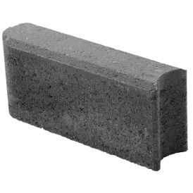 Nurmikon Reunakivi Lakka Musta 135 x 80 x 300 mm