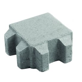 Nurmikivi Lakka Musta 165 x 165 x 80 mm