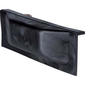 Laiturilepuuttaja Talamex Mini 25 x 7 x 10 cm Musta