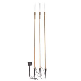 Solarvalaisin Luxform Ronda beige 6 lm 3 kpl
