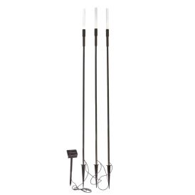 Solarvalaisin Luxform Ronda musta 6 lm 3 kpl