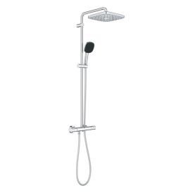 Suihkujärjestelmä GROHE Vitalio Comfort 250 Cube termostaatilla kromi