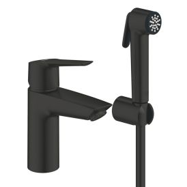 Pesuallashana Grohe Start bideellä mattamusta DN15 S-koko