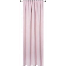 Verho Eclipse harmaa 140 x 260 cm Vaaleanpunainen