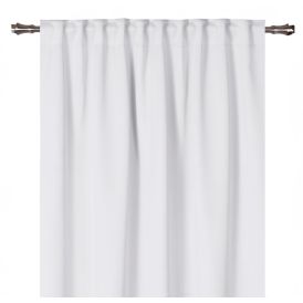 Verho Eclipse harmaa 140 x 260 cm Valkoinen