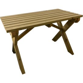 Pöytä Veera 120 x 70 cm vihreä