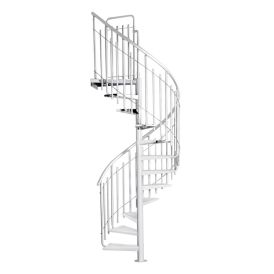 Kierreporras Atrium Solo Vertical metalli 120 cm, eri värejä