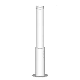 Tukipilari Atrium Mini Valkoinen RAL9003