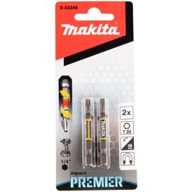 Ruuvauskärki Makita Impact Premier T20 50 mm 2 kpl