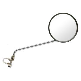 Pyörän taustapeili Cavo musta/hopea 10 cm