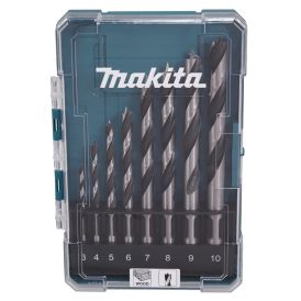 Puuporanteräsarja Makita D-77257 3–10 mm 8-os