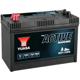 Käynnistysakku Yuasa M31-100S Active 33 x 17,3 x 33 cm
