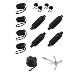 Varustepaketti Qvarken Medium musta 12 mm