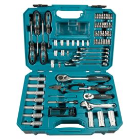 Työkalu- ja tarvikesarja Makita E-08458 87-os.