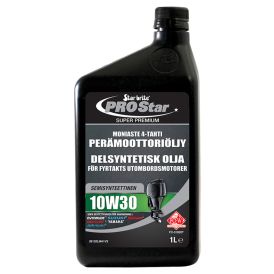 Moniaste 4-tahti perämoottoriöljy SAE 10W30 Star brite 1 l