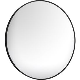 Sisustuspeili Mirrors and More Britt musta Ø 70 cm