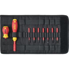 Ruuvauskärkisarja Wiha SlimVario® 10-osainen