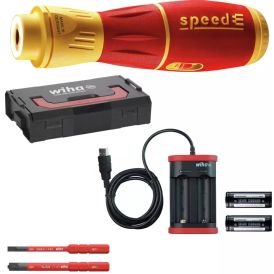 Akkuruuvimeisseli Wiha SpeedE® II 7-osainen