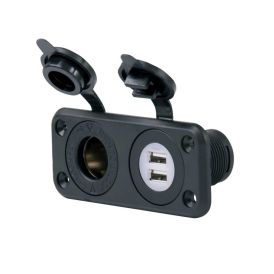Pistorasia Marinco 12 V / 2 x USB