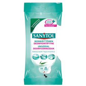 Desinfiointipyyhkeet Sanytol Eukalyptus 72 Kpl