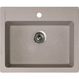 Keittiöallas Aqualine Quadro hiekka 60 x 50 cm