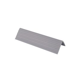 Askelkulmalista Maler PVC harmaa 38 x 37 x 2500 mm