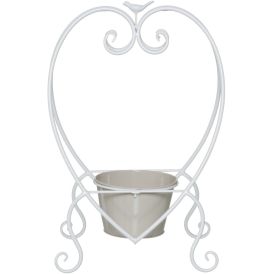 Kukkateline ruukulle sydän 52 cm lajitelma