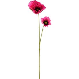 Silkkikasvi Unikko 68 cm fuksia