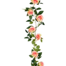 Silkkikasvi Ruusuköynnös 180 cm lohenpunainen