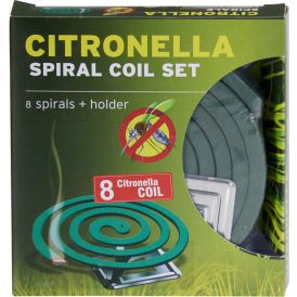 Hyttyssavu spiraali sitronella 8 kpl