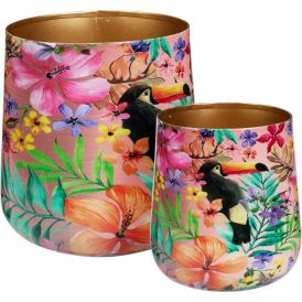 Suojaruukku 20 cm kukkakuvio