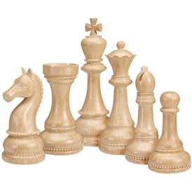 Shakkinappulat beige 6 kpl