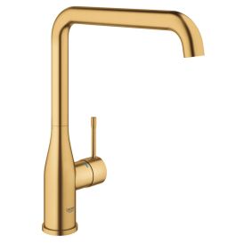 Keittiöhana Grohe Essence harjattu vaalea messinki 30 cm